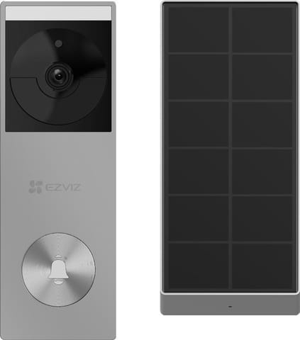⁨Wideodzwonek Ezviz HP3 Pro 3MPx z panelem solarnym⁩ w sklepie Wasserman.eu