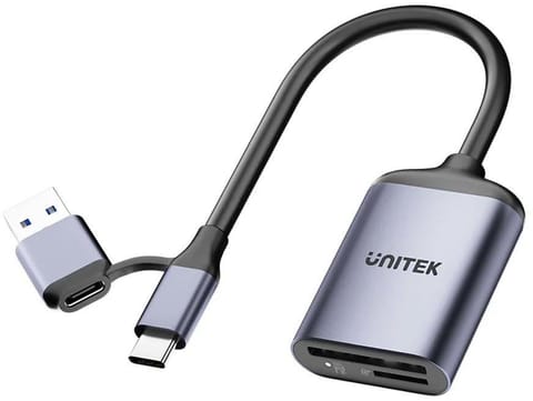 ⁨Unitek Czytnik kart pamięci SD4.0 /Micro SD4.0, 2w1⁩ w sklepie Wasserman.eu