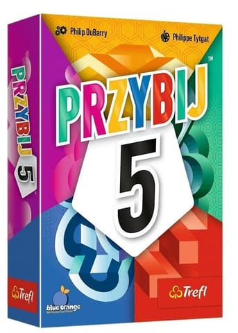 ⁨Gra karciana Przybij 5 TREFL⁩ w sklepie Wasserman.eu
