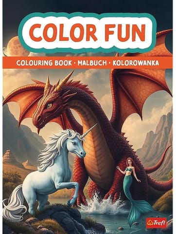 ⁨Świat fantasy. Kolorowanka. Malbuch.Colouring book⁩ w sklepie Wasserman.eu