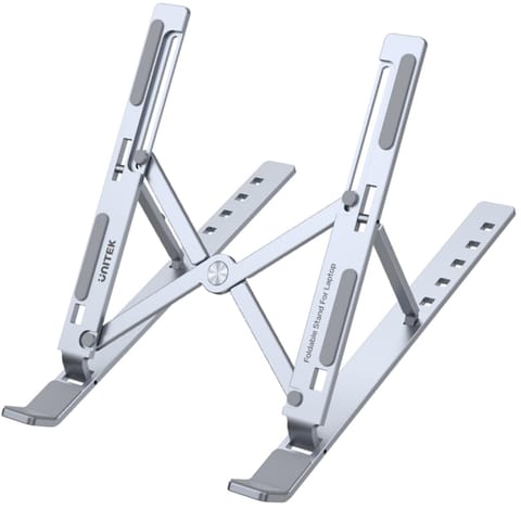 ⁨Unitek Podstawka pod laptopa, składana, aluminium OT155SL⁩ w sklepie Wasserman.eu