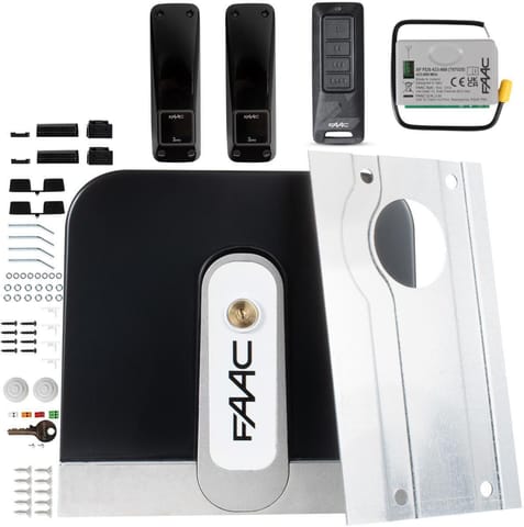 ⁨Zestaw Cyclo C721 FDS - FAAC 24V do 800kg bram przesuwnych⁩ w sklepie Wasserman.eu