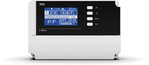 ⁨Sterownik zaworów termostatycznych L-4X Wi-Fi Tech sterowniki⁩ w sklepie Wasserman.eu
