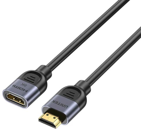 ⁨Adapter Unitek przedłużacz HDMI (M) - HDMI (F) 2.1, 8K 1,5m⁩ w sklepie Wasserman.eu