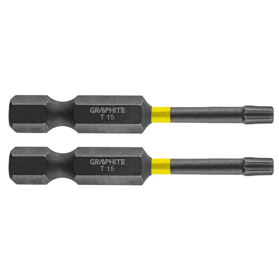 ⁨Impact bits TX15 x 50 mm, 2 pcs.⁩ at Wasserman.eu