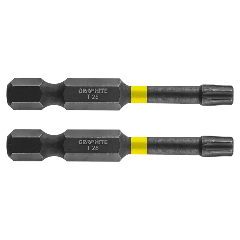 ⁨Impact bits TX25 x 50 mm, 2 pcs.⁩ at Wasserman.eu