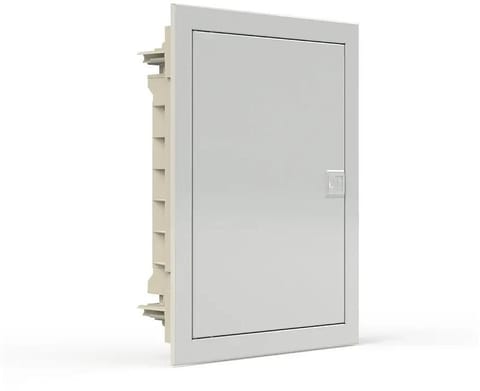 ⁨PLASTIKOWA OBUDOWA INSTALACYJNA Z DRZWIAMI METALOWYMI, PODTYNK., IP40, 1 RZĄD, 12 MODUŁÓW Noark PMF⁩ w sklepie Wasserman.eu
