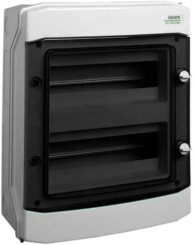 ⁨PLASTIKOWA OBUDOWA INSTALACYJNA Natynkowa IP65,  2X12 modułów. PHS 24T FB NOARK 110685⁩ w sklepie Wasserman.eu