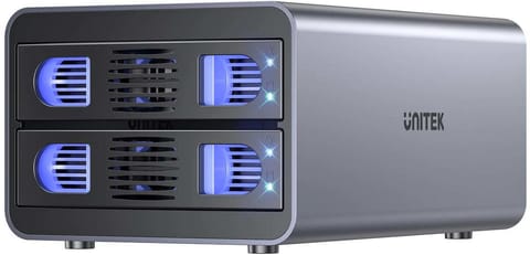 ⁨Unitek Obudowa RAID do dysku SATA 2.5''/3.5'' – 4 tryby, 40TB, 5Gb/s⁩ w sklepie Wasserman.eu