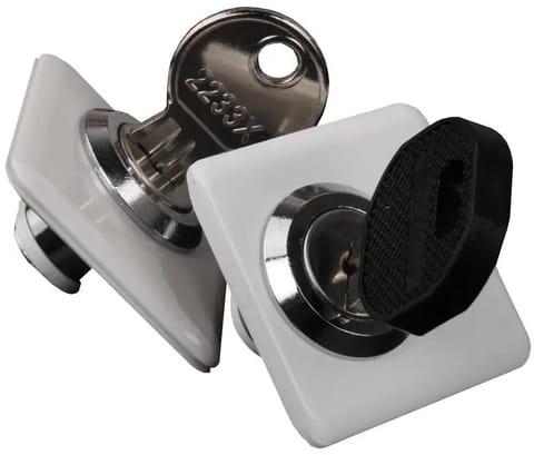 ⁨ZAMEK Z KLUCZEM DLA OBUDÓW PMF, METAL Noark LK PM M 105494⁩ w sklepie Wasserman.eu