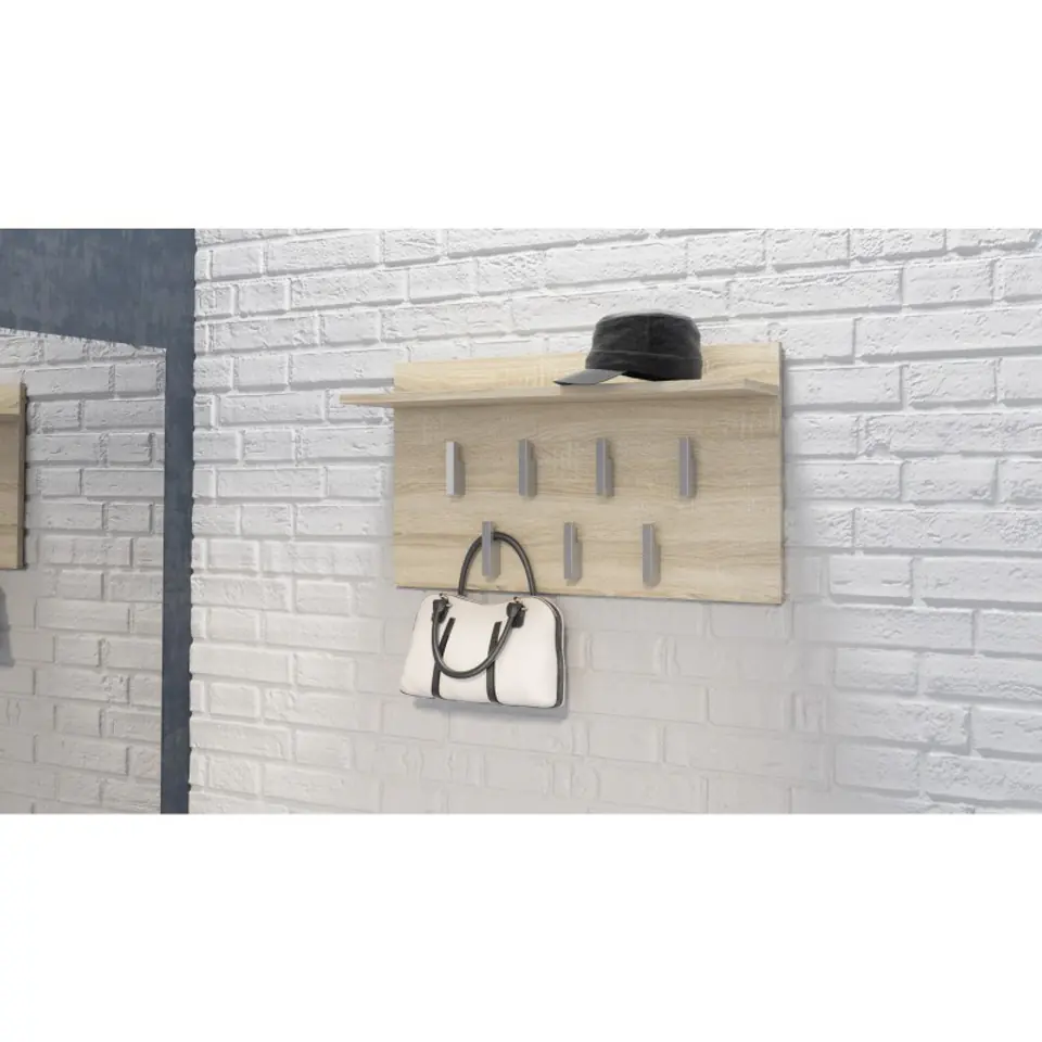 Topeshop WIESZAK 2F SONOMA clothing hanger Oak at Wasserman.eu