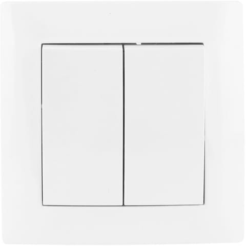 ⁨Łącznik podwójny VCX WESA LC 02 Biały⁩ w sklepie Wasserman.eu