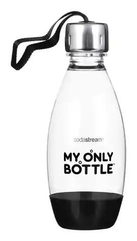 ⁨0,5 Litrowa Butelka  My Only Bottle - Czarna⁩ w sklepie Wasserman.eu