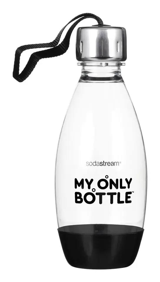 0,5 Litrowa Butelka My Only Bottle - Czarna w sklepie Wasserman.eu