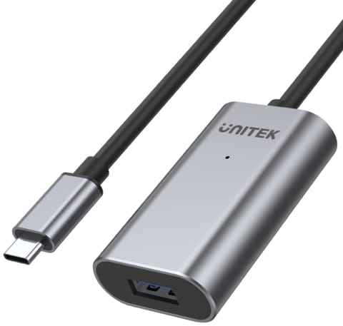 ⁨Unitek U304A wzmacniacz sygnału USB-C na USB(A) 5M⁩ w sklepie Wasserman.eu