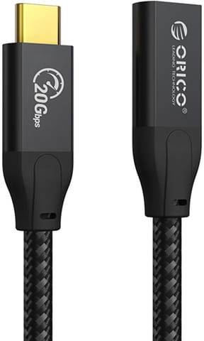 ⁨Przedłużacz USB Orico USB-C 3.2 20Gbps, 4K, 100W, 1m⁩ w sklepie Wasserman.eu