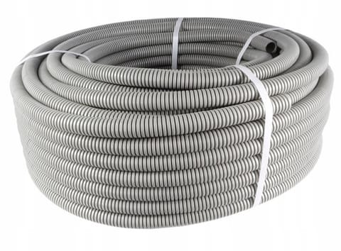 ⁨Rura karbowana PVC 50m, 320N wymiar zewnętrzny = 20/ wymiar wewnętrzny = 14, PAWBOL 6161A-50P⁩ w sklepie Wasserman.eu