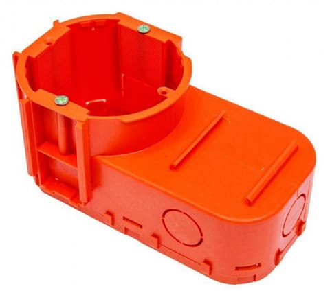 ⁨Puszka płytka podtynkowa łączeniowa do elektroniki fi 68 PAWBOL A.0085⁩ w sklepie Wasserman.eu