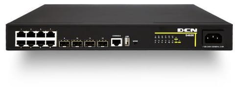 ⁨SWITCH DCN S4600-12X-P-SI L2 8xPoE+/4xSFP+ (125W)⁩ w sklepie Wasserman.eu