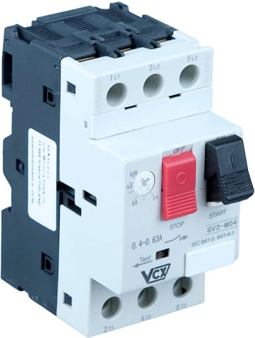 ⁨Wyłącznik silnikowy VCX GV2 6,0-10A⁩ w sklepie Wasserman.eu