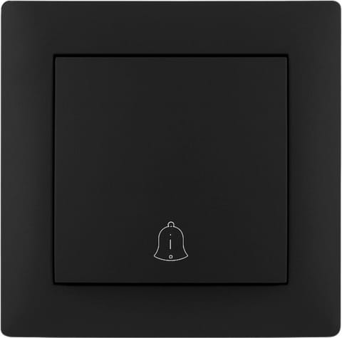 ⁨Przycisk dzwonkowy VCX WESA LC 06 Czarny⁩ w sklepie Wasserman.eu