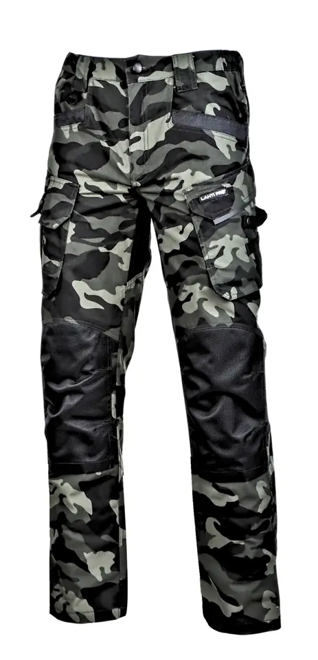 ⁨Camo trousers green with reinforcements, "m", ce,lahti⁩ at Wasserman.eu
