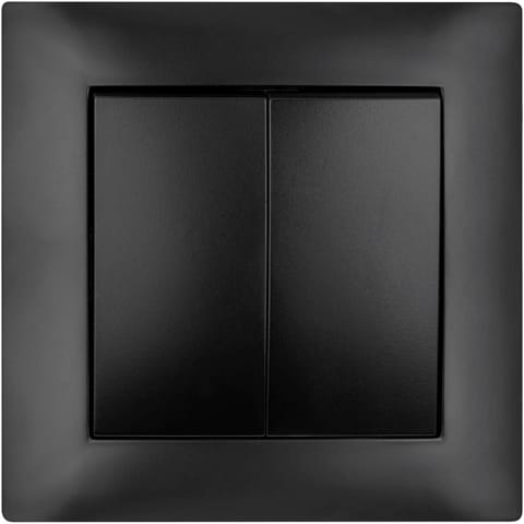 ⁨Łącznik podwójny VCX WESA LC 02 Czarny⁩ w sklepie Wasserman.eu