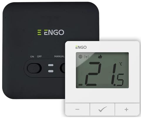 ⁨ENGO Controls E20i-W - Internetowy, bezprzewodowyregulator temperatury, Wi-Fi, biały⁩ w sklepie Wasserman.eu