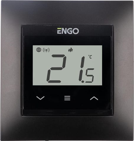⁨ENGO Controls E55-B - Internetowy, podtynkowy regulator temperatury do ramki 55x55, Wi-F⁩ w sklepie Wasserman.eu