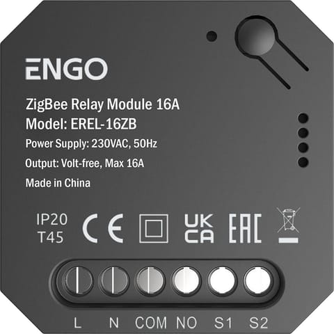 ⁨ENGO Controls EREL-16ZB - Smart Relay - Inteligentny   przekaźnik ZigBee do systemu ENGO Smart⁩ w sklepie Wasserman.eu