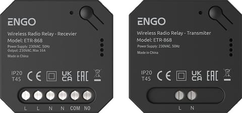 ⁨ENGO Controls ETR-868 - Przekaźnik bezprzewodowy EngoLink, sterowany radiowo, 868Mhz, 230V⁩ w sklepie Wasserman.eu