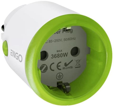 ⁨ENGO Controls EPLUG-ZB - Inteligentne gniazdko, Smart Plug ZigBee, 16A⁩ w sklepie Wasserman.eu