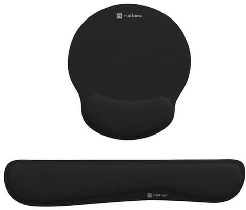 ⁨NATEC NPF-2195 mouse pad Black⁩ at Wasserman.eu