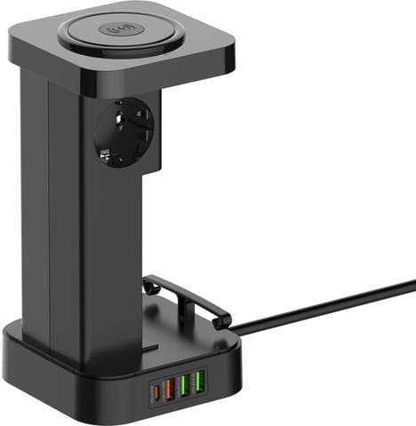 ⁨Stacja zasilająca Newell GaN Power Cube 8w1 z ładowarką indukcyjną⁩ w sklepie Wasserman.eu