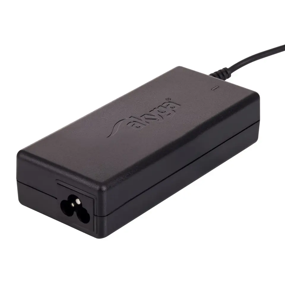 ⁨Akyga AK-ND-27 power adapter/inverter Indoor 90 W Black⁩ at Wasserman.eu