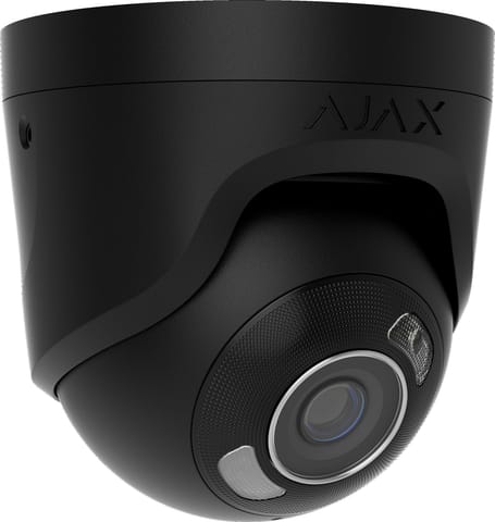 ⁨Ajax Kamera HL - kopułka (metalowa) TurretCam (5 Mp/4 mm) (8EU) - black⁩ w sklepie Wasserman.eu