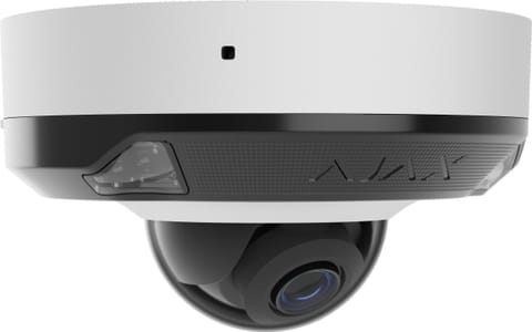 ⁨Ajax Kamera HL - kopułka (szklana) DomeCam Mini (5 Mp/2.8 mm) (8EU) - biały⁩ w sklepie Wasserman.eu