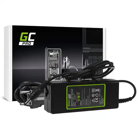 ⁨Green Cell AD27AP power adapter/inverter Indoor 90 W Black⁩ at Wasserman.eu