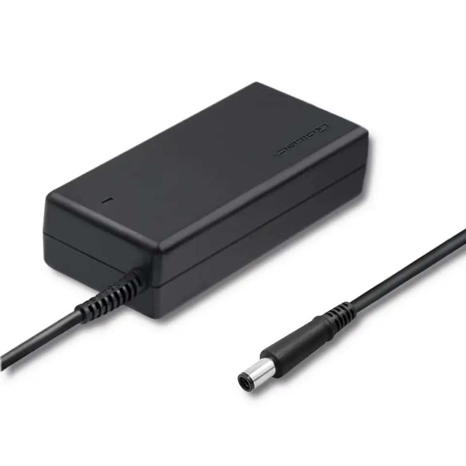 ⁨Qoltec 50085.90W Power adapter for Dell | 90W | 19.5V | 4.62A | 7.4*5.0+pin | +power cable⁩ at Wasserman.eu