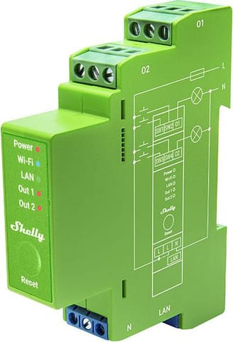 ⁨Shelly Pro Dimmer 2PM⁩ w sklepie Wasserman.eu