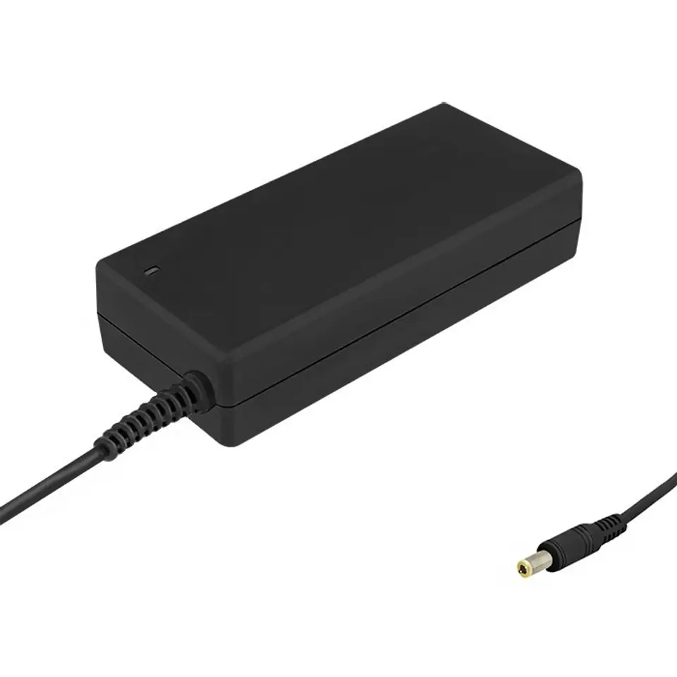 ⁨Qoltec 50071.90W power adapter/inverter Indoor Black⁩ at Wasserman.eu