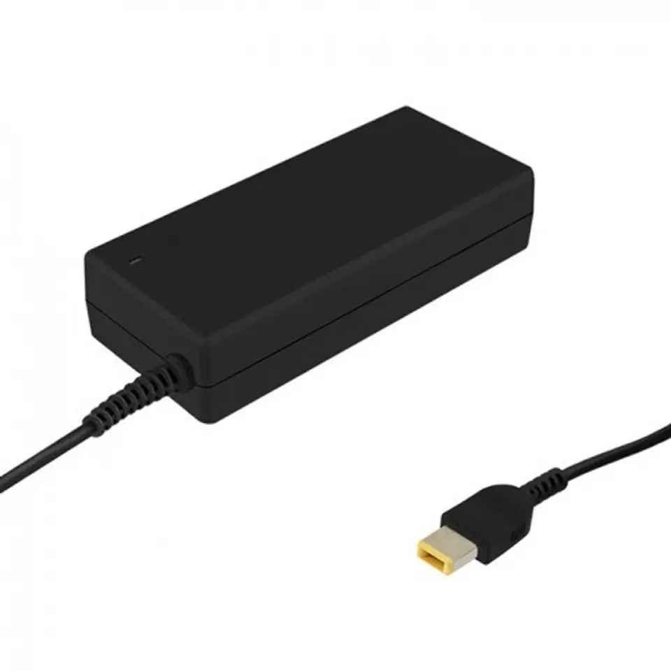 ⁨Qoltec 50053 Power adapter for Lenovo | 65W | 20V | 3.25A | Slim tip+pin | +power cable⁩ at Wasserman.eu