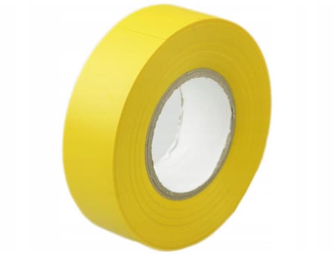 ⁨TAŚMA IZOLACYJNA REPERO 711E ŻÓŁTA 19MMX20M⁩ w sklepie Wasserman.eu
