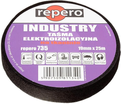 ⁨TAŚMA REPERO 735 INDUSTRY 25MMX25M⁩ w sklepie Wasserman.eu