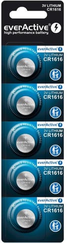 ⁨Bateria CR1616 everActive (blister 5 szt.)⁩ w sklepie Wasserman.eu