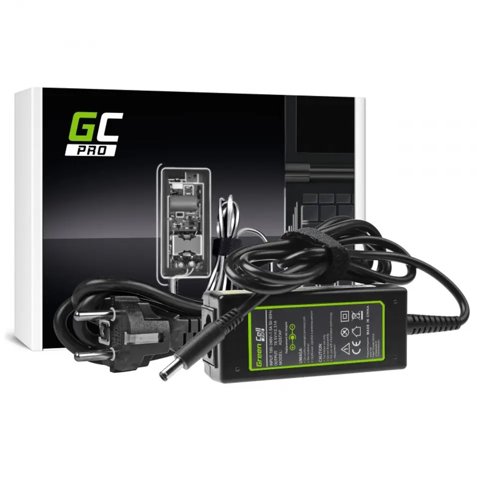 ⁨GREEN CELL ZASILACZ AD57AP DELL 19.5V 2.31A 45W⁩ w sklepie Wasserman.eu