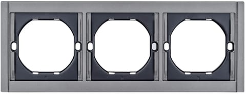 ⁨Ramka potrójna szara WESA – CC TR 49⁩ w sklepie Wasserman.eu