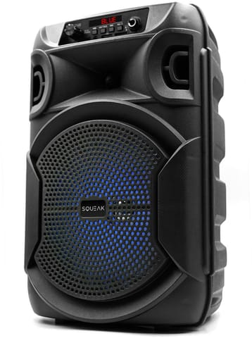 ⁨Głośnik mobilny SQUEAK SQ1006 30W Radio FM Czarny⁩ w sklepie Wasserman.eu