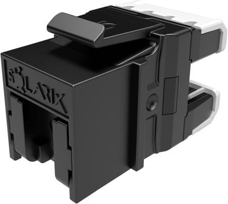 ⁨Moduł Keystone szybkozaciskowy narzędziowy SOLARIX Cat.6 UTP RJ45 czarny⁩ w sklepie Wasserman.eu