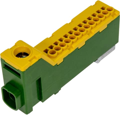 ⁨PAWBOL Listwa zaciskowa bezgwintowa LZB E.4136ŻZ żółto-zielona⁩ w sklepie Wasserman.eu